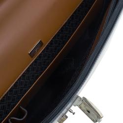 Dunhill Black Leather Confidential Briefcase