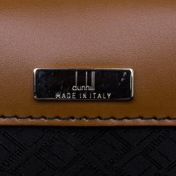 Dunhill Black Leather Confidential Briefcase