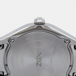 Ebel Blue Stainless Steel Wave 1216238 Men's Wristwatch 40 mm