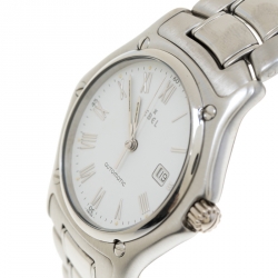 Ebel White Stainless Steel 1911 993902 Men's Wristwatch 34 mm