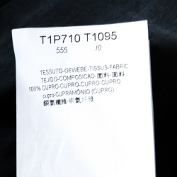 Pre Owned Emporio Armani Grey Elasticized Waist Drawstring Detail Pants 3XL