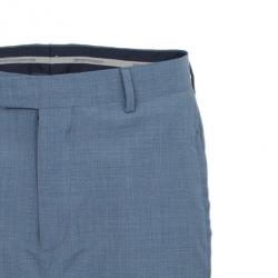 Pre Owned Emporio Armani Grey Formal Men's Trousers M