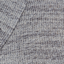 Pre Owned Emporio Armani Grey and Beige Cotton Blend Tweed Blazer L