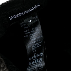 Pre Owned Emporio Armani Dark Brown Baseball Cap M