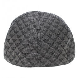 Pre Owned Emporio Armani Navy Blue Logo Detail Baseball Cap M