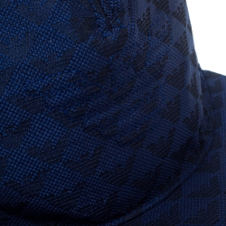 مملوكة مسبقًا قبعة أمبوريو أرماني بيسبول تطريز شعار مونوغرامية زرقاء أليكتريك M