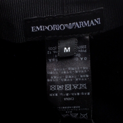 Pre Owned كاب أمبوريو أرماني أزرق بالشعار