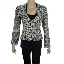Pre Owned Emporio Armani Zig-Zag Jacket S