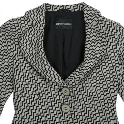 Pre Owned Emporio Armani Zig-Zag Jacket S
