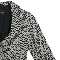 Pre Owned Emporio Armani Zig-Zag Jacket S