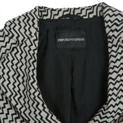 Pre Owned Emporio Armani Zig-Zag Jacket S