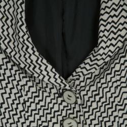 Pre Owned Emporio Armani Zig-Zag Jacket S