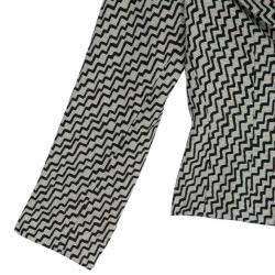 Pre Owned Emporio Armani Zig-Zag Jacket S