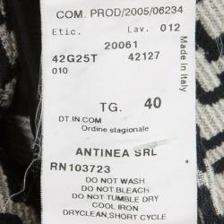 Pre Owned Emporio Armani Zig-Zag Jacket S