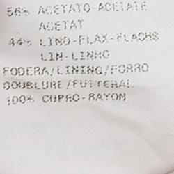 Pre Owned Emporio Armani Lace Textured Jacket S