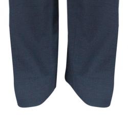 Pre Owned Emporio Armani Charcoal Formal Men's Trousers M