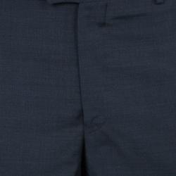 Pre Owned Emporio Armani Charcoal Formal Men's Trousers M