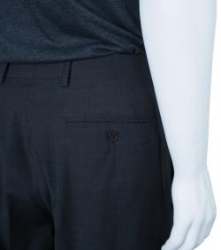 Pre Owned Emporio Armani Charcoal Formal Men's Trousers M