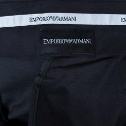 Pre Owned Emporio Armani Charcoal Formal Men's Trousers M