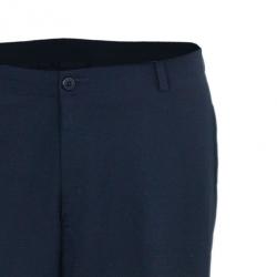 Pre Owned Emporio Armani Black Formal Men's Trousers M