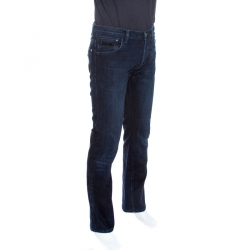 Pre Owned Emporio Armani Indigo Denim Regular Fit Jeans M 