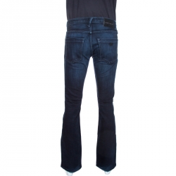 Pre Owned Emporio Armani Indigo Denim Regular Fit Jeans M 