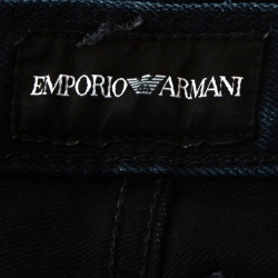 Pre Owned Emporio Armani Indigo Denim Regular Fit Jeans M 
