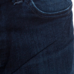 Pre Owned Emporio Armani Indigo Denim Regular Fit Jeans M 