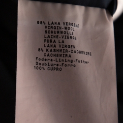 Pre Owned Emporio Armani Navy Blue Wool Napoli Line Suit M