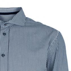 Pre Owned Emporio Armani Men's Check Formal Shirt L