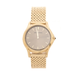 Emporio Armani Bronze Gold Stainless Steel Classic AR2008 Men's Wristwatch 36 mm