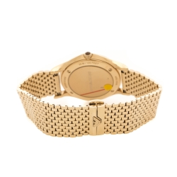 Emporio Armani Bronze Gold Stainless Steel Classic AR2008 Men's Wristwatch 36 mm