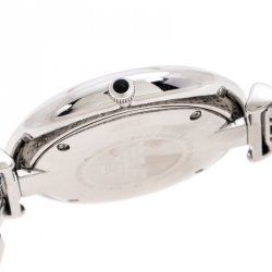 Pre Owned Emporio Armani Black Stainless Steel Retro AR1676 Men's Wristwatch 40 mm