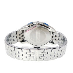 Pre Owned Emporio Armani Black Stainless Steel Classic Chronograph AR1786 Men's Wristwatch 44.50 mm