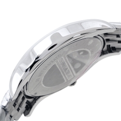 Pre Owned Emporio Armani Black Stainless Steel Classic Chronograph AR1786 Men's Wristwatch 44.50 mm