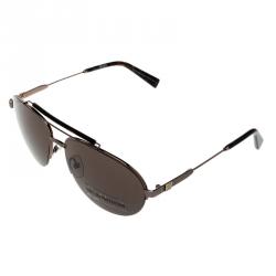 Ermenegildo Zegna Brown EZ 0007 34JAviator Sunglasses