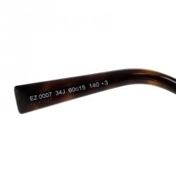 Ermenegildo Zegna Brown EZ 0007 34JAviator Sunglasses