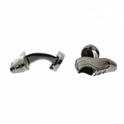 Ermengildo Zegna 3D Sneaker Gunmetal Tone Cufflinks