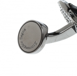 Ermengildo Zegna 3D Sneaker Gunmetal Tone Cufflinks