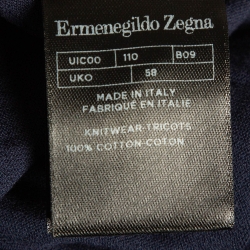 Ermenegildo Zegna Blue Knit Sweater XL