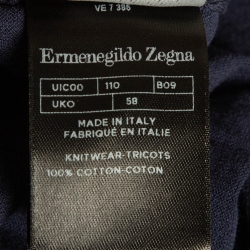 Ermenegildo Zegna Blue Knit Sweater XL