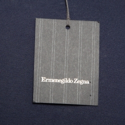 Ermenegildo Zegna Blue Knit Sweater XL