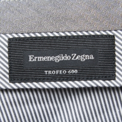 مملوكة مسبقًا Ermenegildo Zegna Brown Wool Slim Fit Trousers L