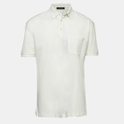 Off Cotton Pique Polo T-Shirt