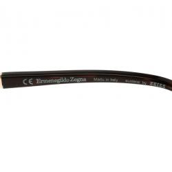 Ermenegildo Zegna Brown SZ3300G Squared Sunglasses