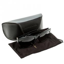 Ermenegildo Zegna Brown/Brown Gradient SZ3611G Wayfarer Sunglasses
