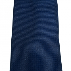 مملوكة مسبقًا Ermenegildo Zegna Blue Silk Tie
