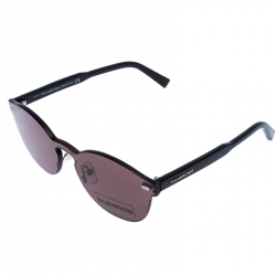 Pre Owned Ermenegildo Zegna Dark Brown EZ0024 Mirror Sunglasses