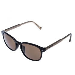 Ermenegildo Zegna Black EZ 0005-F Polarized Wayfarer Sunglasses