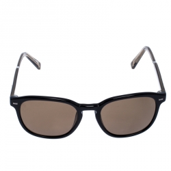 Ermenegildo Zegna Black EZ 0005-F Polarized Wayfarer Sunglasses